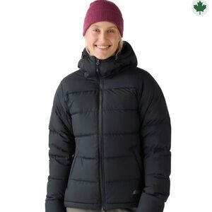Women’s MEC Black Down-filled Puffer Jacket
